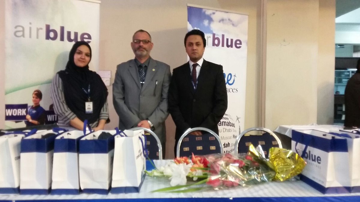 airblueairline's tweet photo. #airblue actively participated in the #JobFair event of renowned university of #KPK – #CUSIT https://t.co/KgfxvCrJf6
