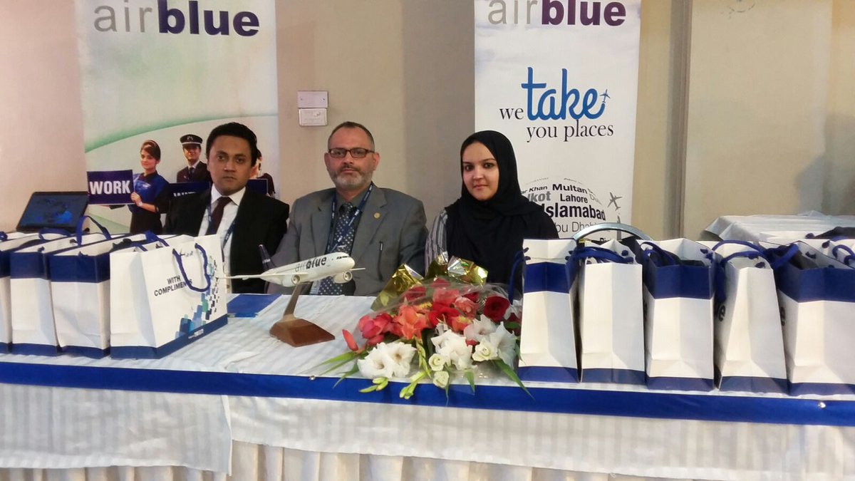 airblueairline's tweet photo. #airblue actively participated in the #JobFair event of renowned university of #KPK – #CUSIT https://t.co/KgfxvCrJf6