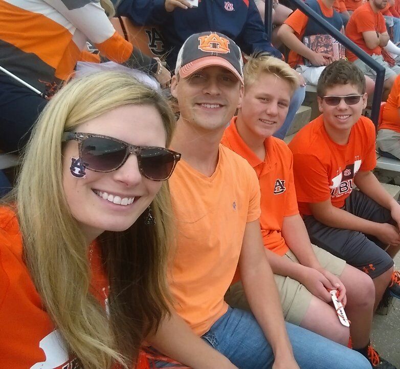WhitBaker's tweet photo. #WarEagle and Happy Halloween!! https://t.co/G58E5RcK4x