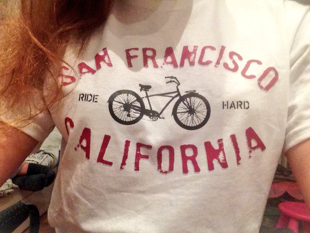 lavpenni's tweet photo. @ALTravelProject #SanFrancisco #ridehard #alternativetravelproject @Stana_Katic supporting ATP #always https://t.co/kH3wCQDAQv