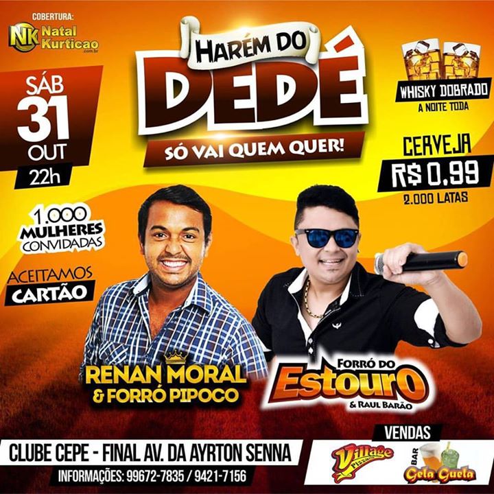 NatalKurticaoRN's tweet photo. #QuemVaiVamos #QuemNaoVaiBora #HaremDoDede #SoVaiQuemQuer  #ForroDoEstouro #RenanMoral #Cobertura #NatalKurticao https://t.co/JmIV1PNtiD
