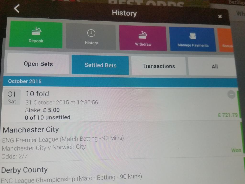 carlpoult's tweet photo. Finally win a bet this season @BetVictor #bookiebashing https://t.co/iaj0sSnRKm