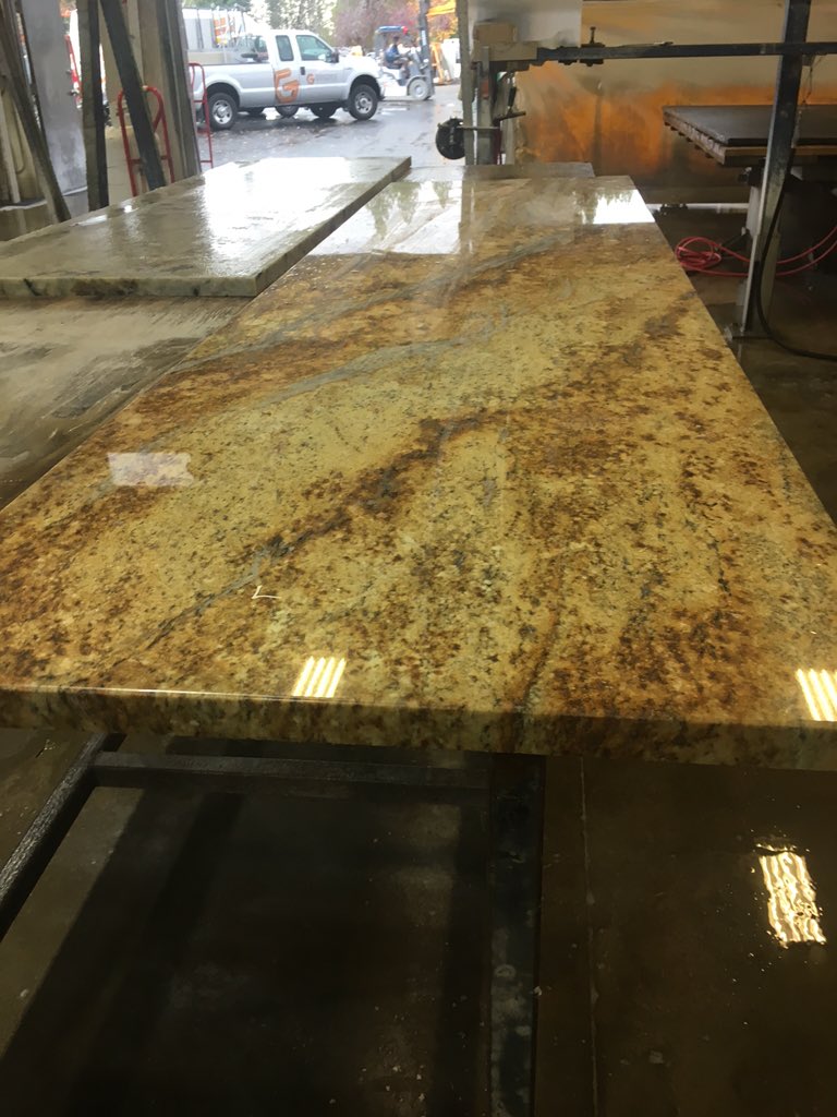 stephen_686's tweet photo. At the granite shop! Polishing 8-10 hours a day https://t.co/pSG1UaO6dv