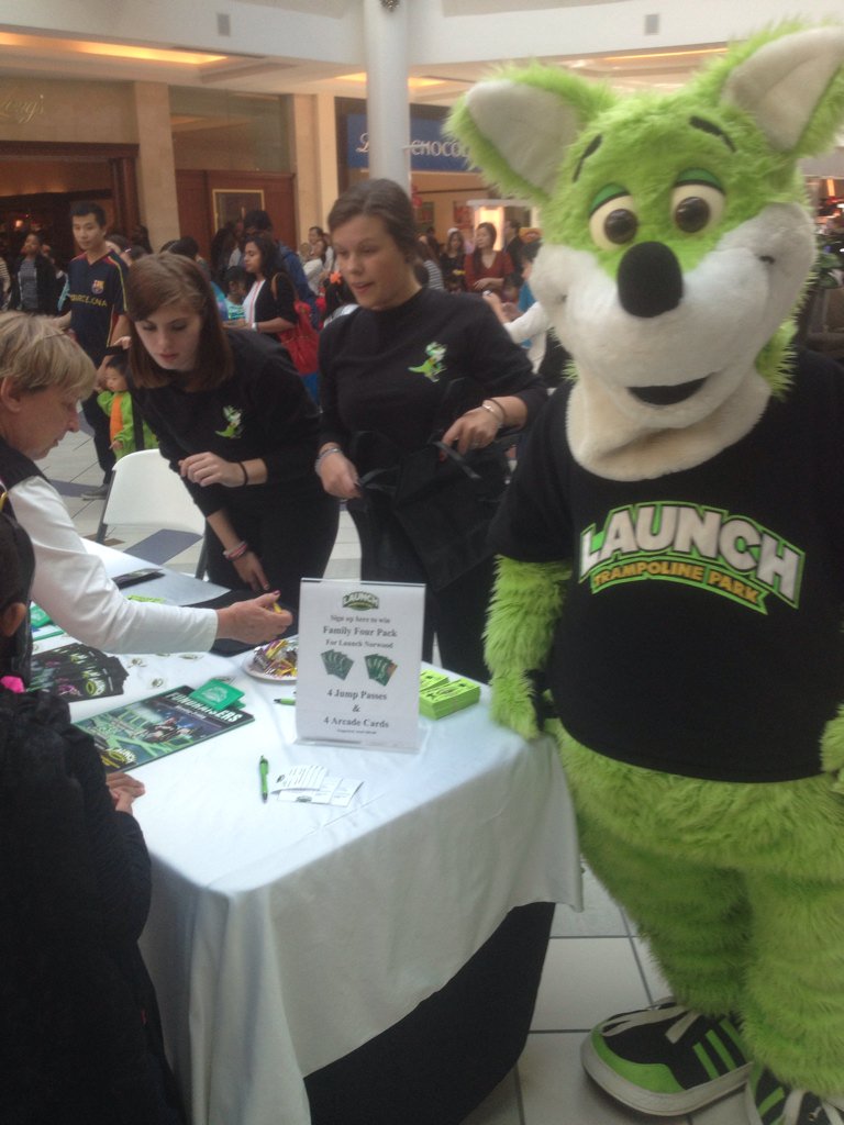 LaunchNorwood's tweet photo. Joey and the launch Norwood street team at the Braintree Mall South Shore Plaza.  Boo Bash. https://t.co/ImZQlBxChW