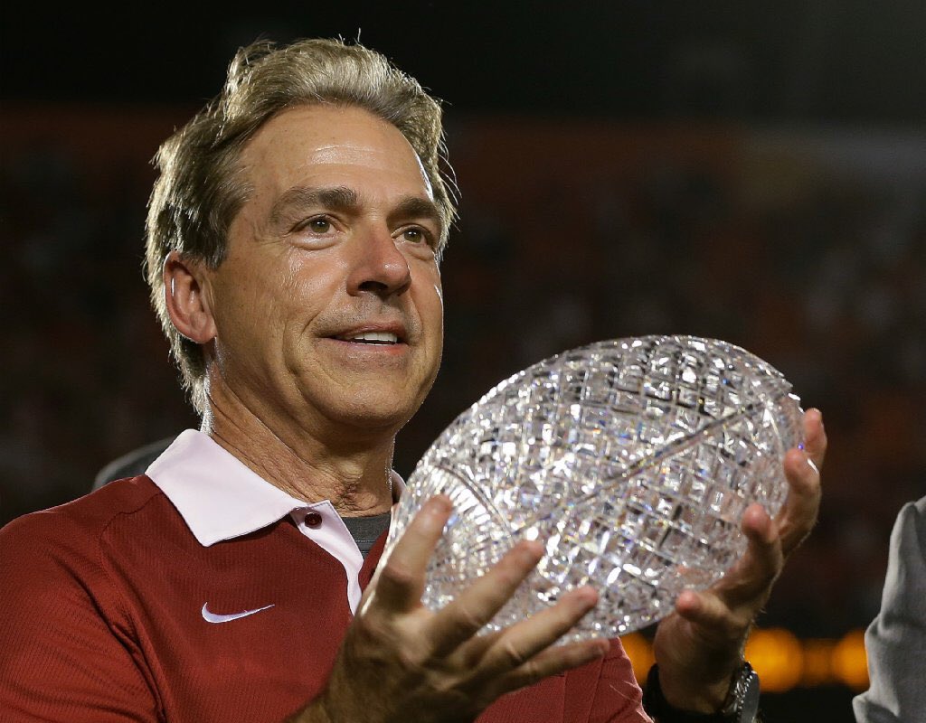 HAPPY 64th BIRTHDAY to my man (and one of the best football coaches ever) Nick Saban!!! 