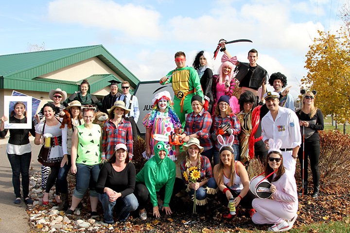 jfkdance's tweet photo. Happy Halloween from some of the Home Office Staff at Just For Kix! #jfkdance https://t.co/VfZxrNGzET