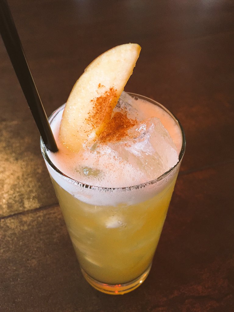 New fall cocktail at our York St. location - Cider Casero: Tap Rye &amp; maraschino liqueur with apple cider - $9