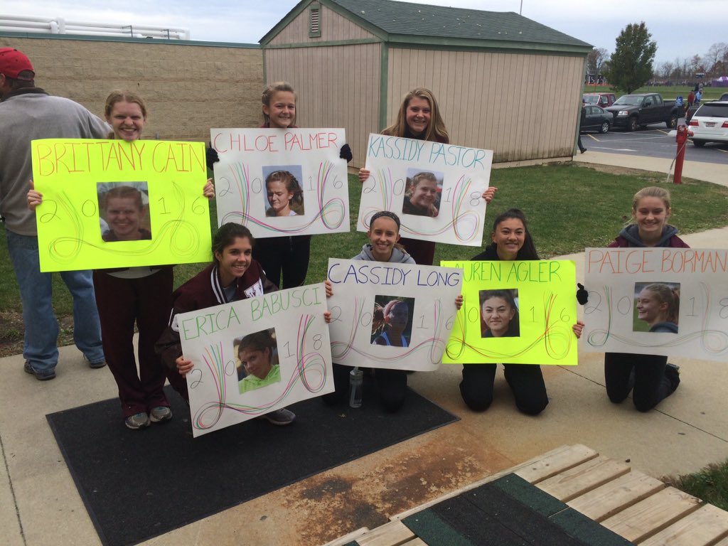 CWHS_Office's tweet photo. Happy cross country girls 16th in the region but #1 in our hearts❤️ #XC #isittimeforfood #runnerswithheart https://t.co/jNgVDIB0gk