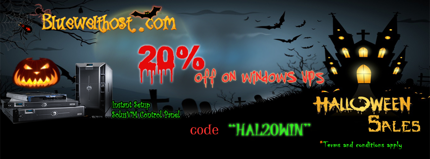 BlueweltHost's tweet photo. Happy Halloween
#Hosting sales #Bluewelthost#20%off on #windowsVPS
https://t.co/HnL0k8uAVE https://t.co/OCzAJ5bp0V