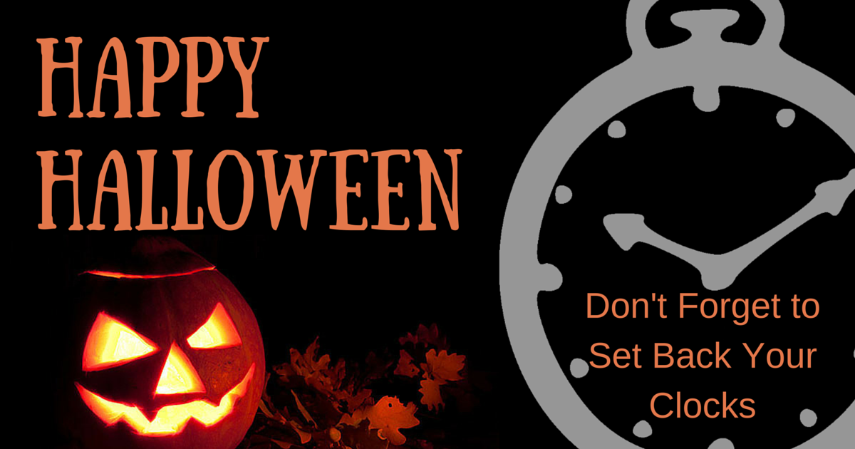 MagnusonMarina's tweet photo. #HappyHalloween!  But beware the ghouls will be out for an extra hour tonight.  #daylightsavingtime https://t.co/x6oSUAS9sZ