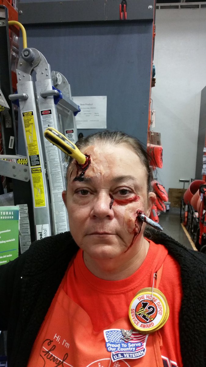 Great costume from Cheryl in tool rental.<a href="/DANI_C_CLARKE/">Dani Clarke Ultiverse⚡️🐑</a> <a href="/1sherredavis/">Sherre Davis-Hood</a>