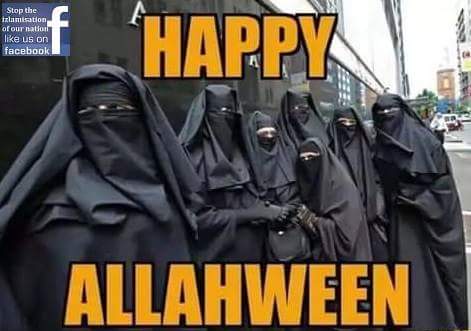 BC_Atheist's tweet photo. Happy Halloween, fellow heathens! 😈 #Halloween #Allahween #athiest #heathen #hailsatan https://t.co/Z4twZNz4Qw
