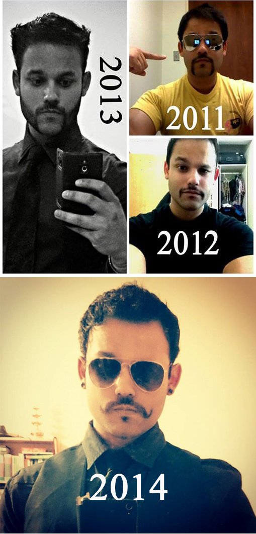rajasoup's tweet photo. #TheMoversary Donate to #defeatprostatecancer &amp; #supportmenshealth! #mobro #5years @Movember https://t.co/v9haTuxmQs https://t.co/ujxQq3NR2F