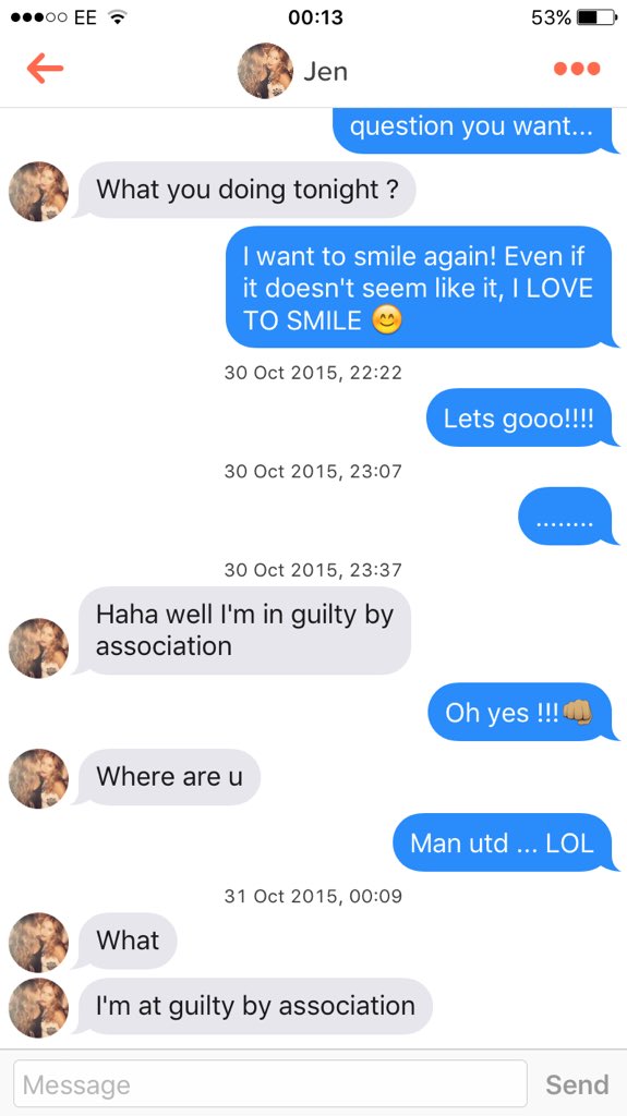 Sjove dating beskeder