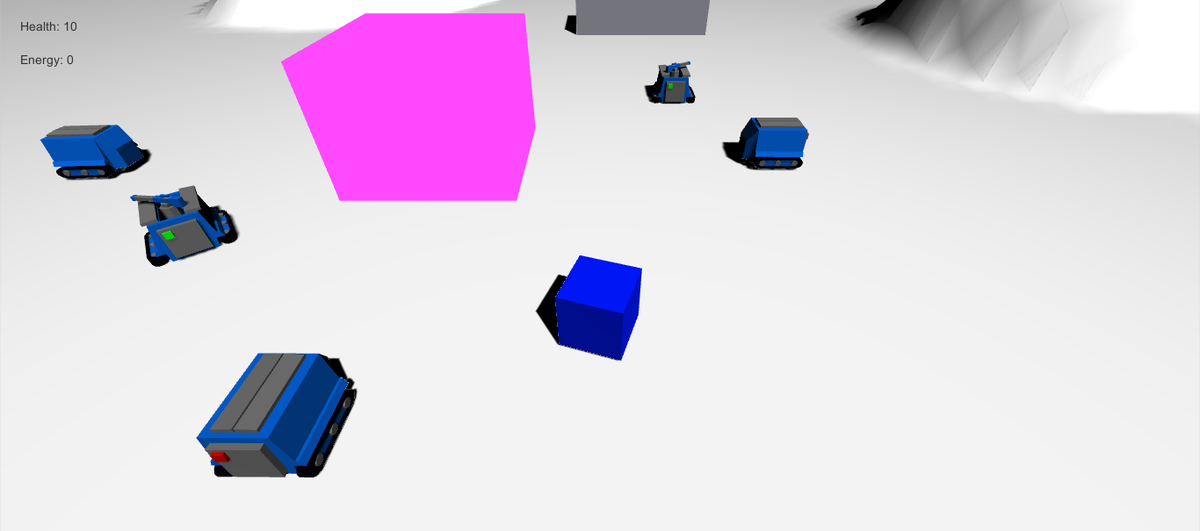 stophmchugh's tweet photo. First models went in to the rust &amp; dust prototype today #screenshotsaturday #rustanddust #gamedev #blender #unity3d https://t.co/jv0JHvMrjJ