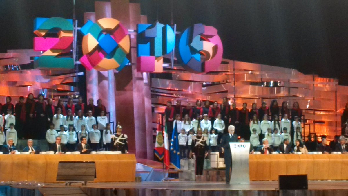 ariaugustoni's tweet photo. Sergio Mattarella Expo2015 un ponte verso il futuro https://t.co/TQv2j4DsWz