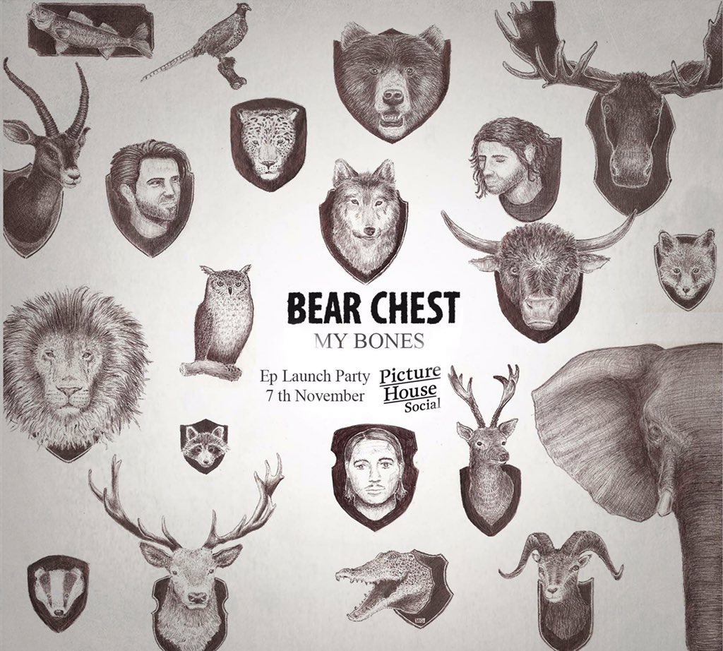 BearChestUK's tweet photo. Just a week till we release our first EP. Come down to our launch party at @PicHouseSocial.
#sheffieldissuper https://t.co/oTS2BvuWAt