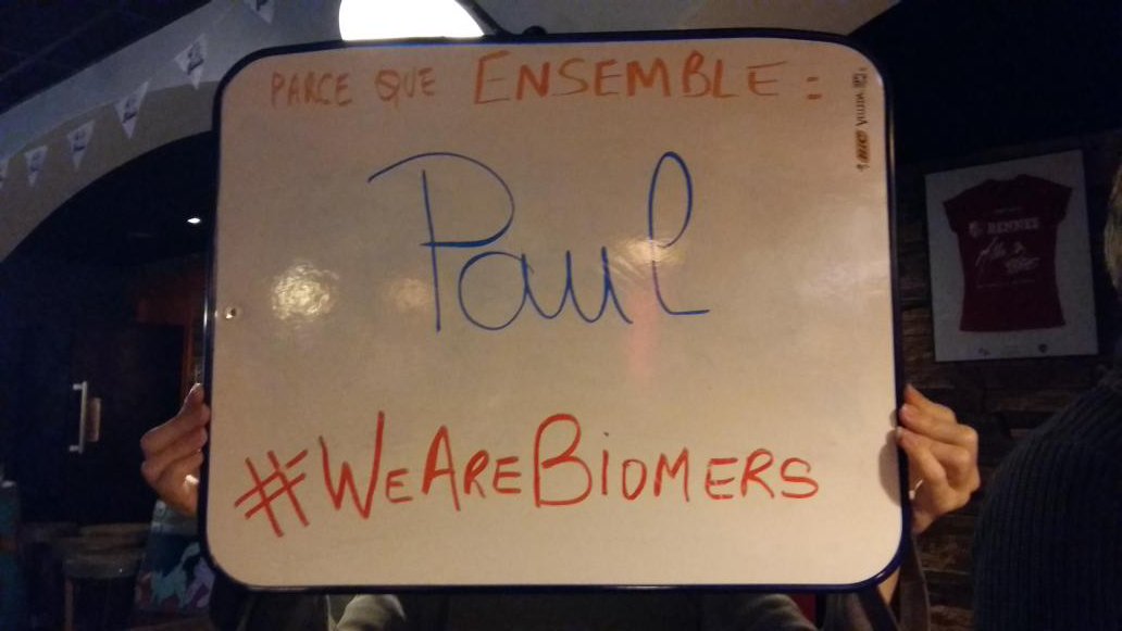Ju_M3Y3R's tweet photo. Pour toi Paul ! #WeAreBiomers  @Le_biome @XavierCoadic https://t.co/zlaeRKYxrS