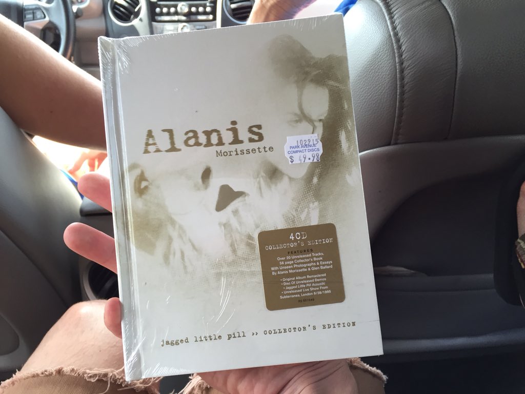 adamthwaite's tweet photo. .@alanis I'm flipping out! So excited! #supportsmallbusinesses #notfromamazon @ParkAveCDs https://t.co/ocuVjDmpqf