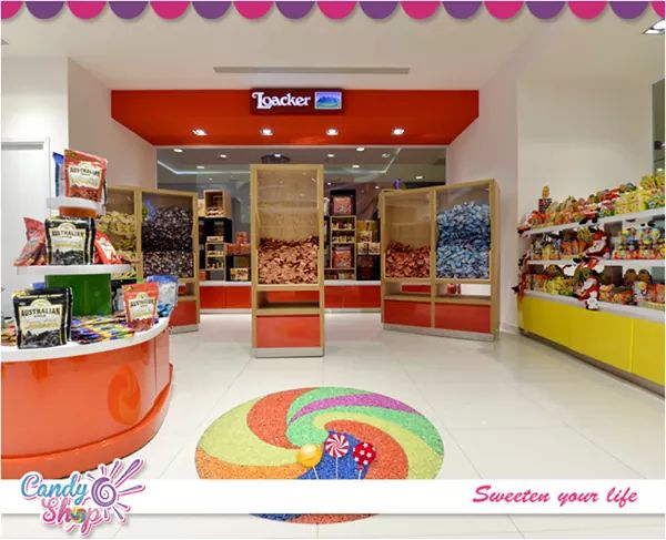 candy shop shoe store