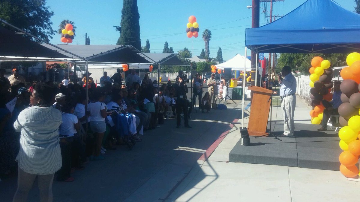 Supv@mridleythomas mks keynote rmks@the grand opening of Faith&amp;Hope Park in Willowbrook <a href="/KarlyKatona/">Karly Katona</a>
