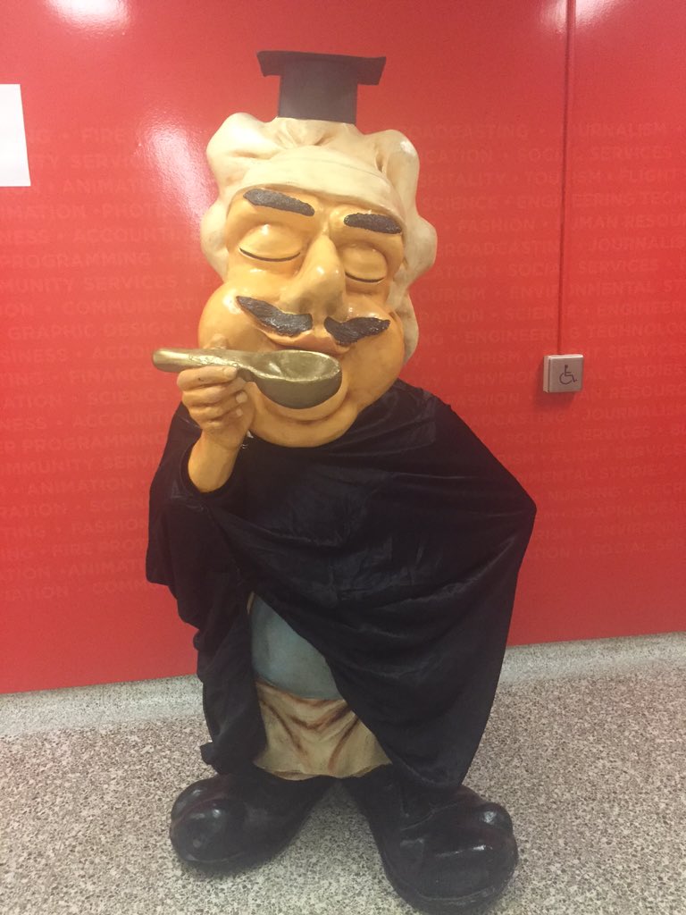 hutt_michelle's tweet photo. One of my favourite @SenecaCollege grads. Wouldn't be convocation without him #Senecagrad2015 https://t.co/3PdGKc8Glt