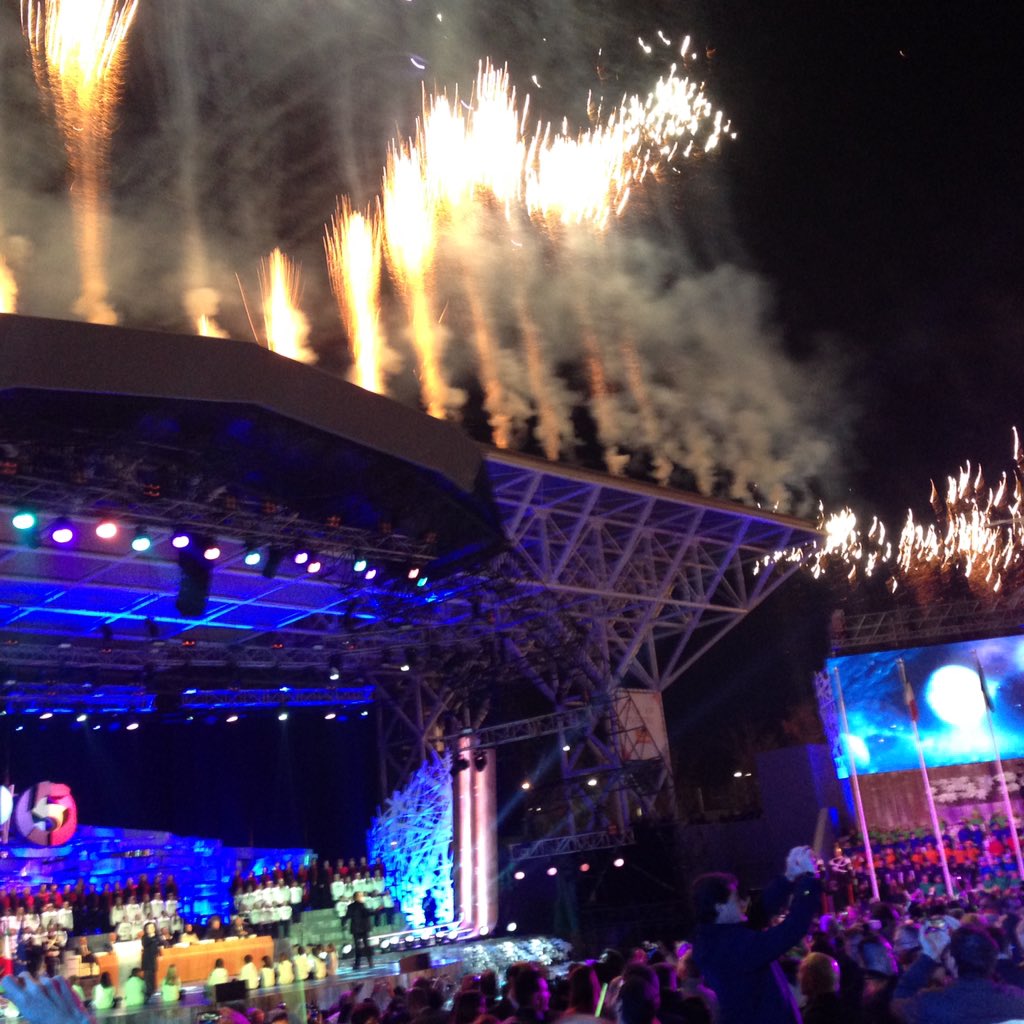 Expo2015Milano's tweet photo. The President of the Republic Sergio Mattarella declares #Expo2015 officially closed  #orgoglioExpo https://t.co/gYR92YMpaU