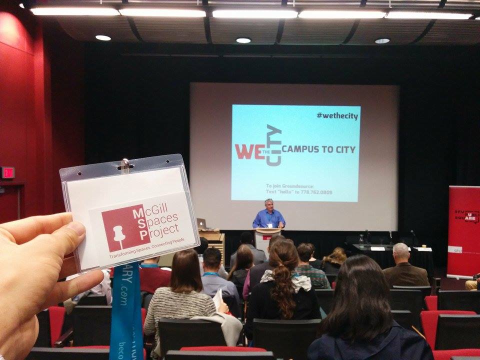 MSPMcGill's tweet photo. Say hello to our MSP crew in VanCity! They'll run a workshop at the #CampusToCity conference at SFU #WeTheCity -Ryan https://t.co/5m1s1wuFoG