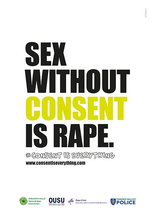 ThamesVP's tweet photo. #ConsentisEverything Together we can prevent rape by ensuring everyone knows when they have sexual consent https://t.co/PFGVdPhXbO