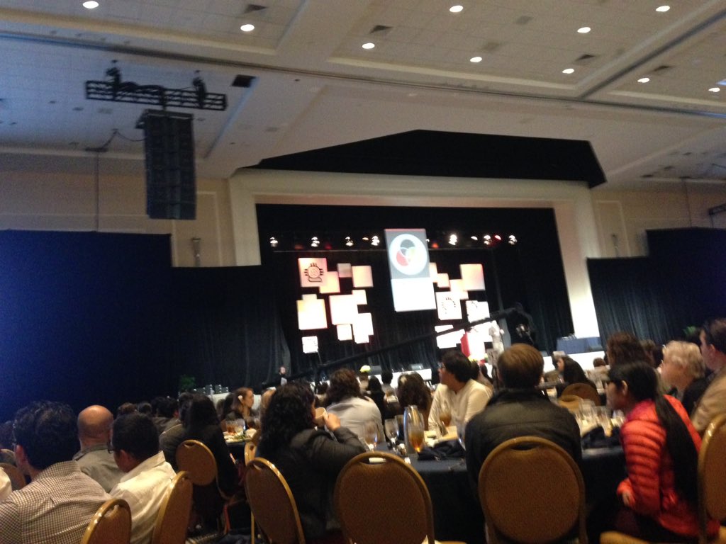 Last lunch-in at #SACNAS2015