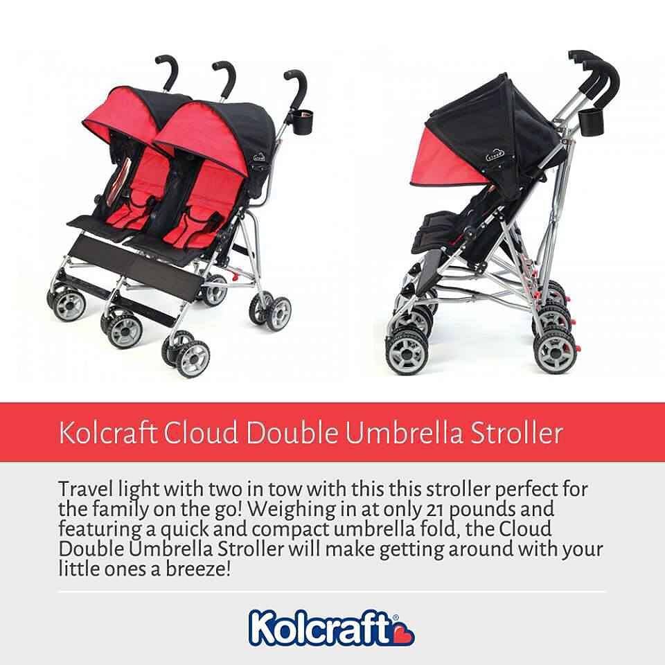 Kolcraft's tweet image. Looking for a #lightweightstroller to tote your little monsters? Check out the Kolcraft Cl… ift.tt/1M34zz9