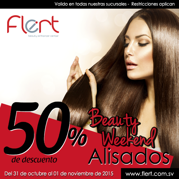 FlertSv's tweet photo. Te esperamos en nuestras 10 sucursales te realizamos el alisado perfecto. #beautyweekend #descuentos. https://t.co/UYWTNHm4by