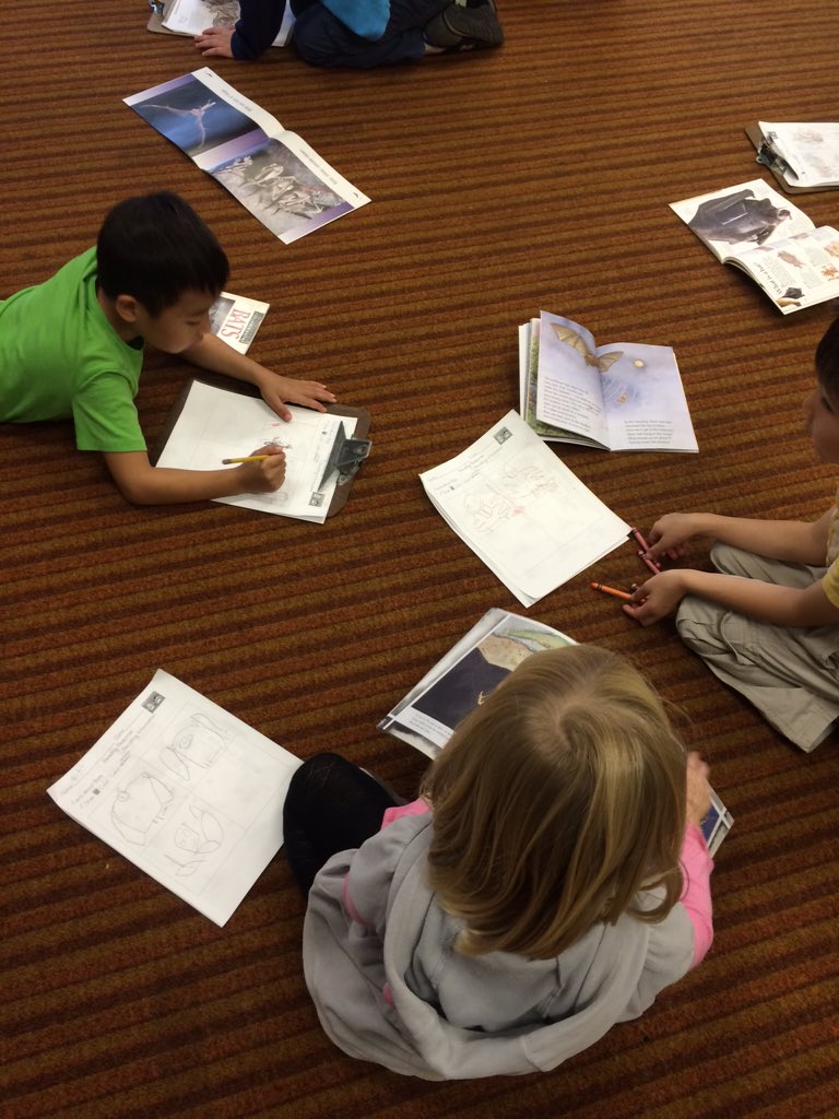 LewisRoom20's tweet photo. Bat week was a blast! Here we are working hard on our nonfiction writing. ✏️ https://t.co/LVXw75JyVn