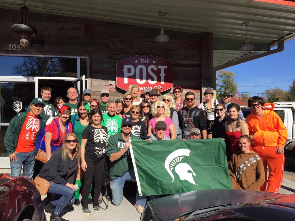 CO_Spartans's tweet photo. A Halloween brewery tour requires costumes. #Spartoberfest #COSpartans https://t.co/nXXc3BsemM