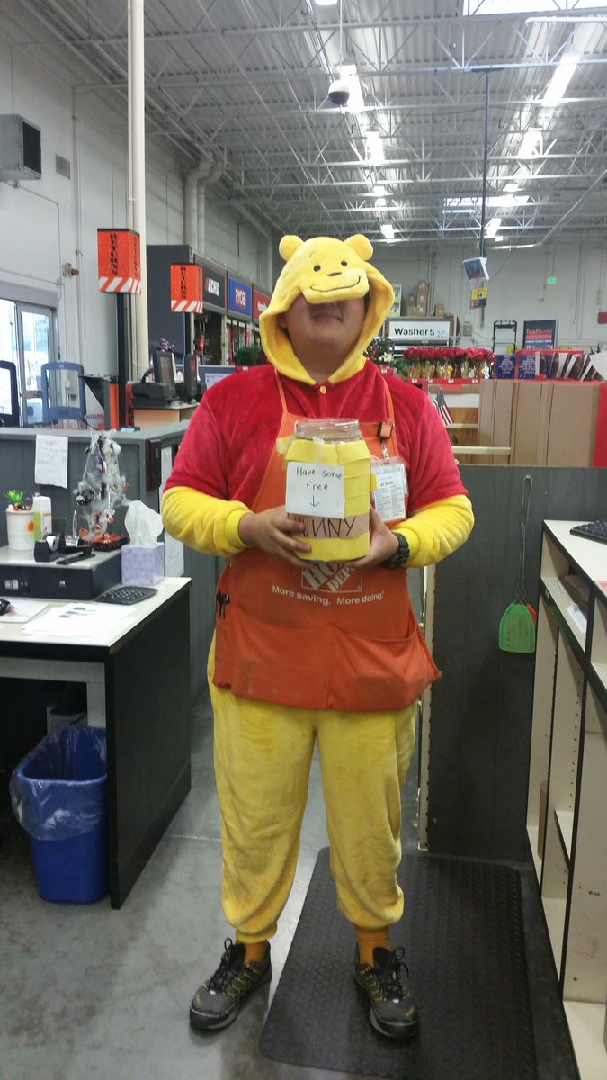 Winnie the Pooh is working the service desk at Pelham HD <a href="/DANI_C_CLARKE/">Dani Clarke Ultiverse⚡️🐑</a>  <a href="/1sherredavis/">Sherre Davis-Hood</a>