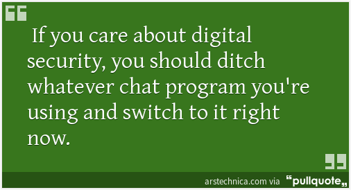 torproject's tweet photo. Tor Messenger: "A big win for privacy"-- @cfarivar of Ars Technica https://t.co/0aQVgXL3OS #Tor https://t.co/QVRYopfqVr