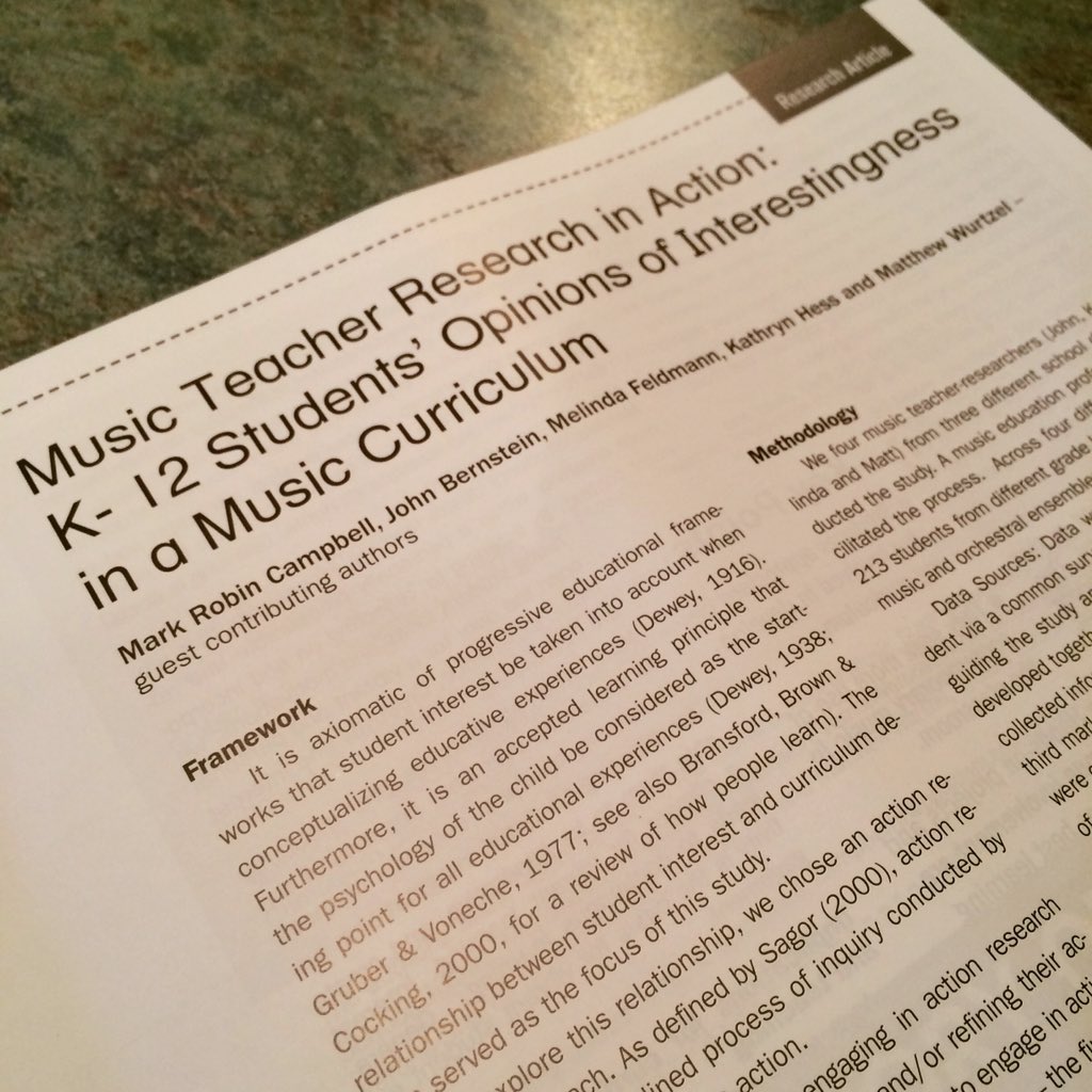 JBernstein27's tweet photo. Hey everyone, check out our article in this months issue of School Music News! https://t.co/qU3SL4lWKj