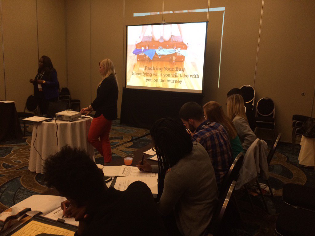 DrBrandySPropst's tweet photo. Packing your bag with Jasmine Chimmery and Trianne Smith @sacsa15.What will you take on your journey? #LearnSAwithUS https://t.co/Eu2SrbtOLJ