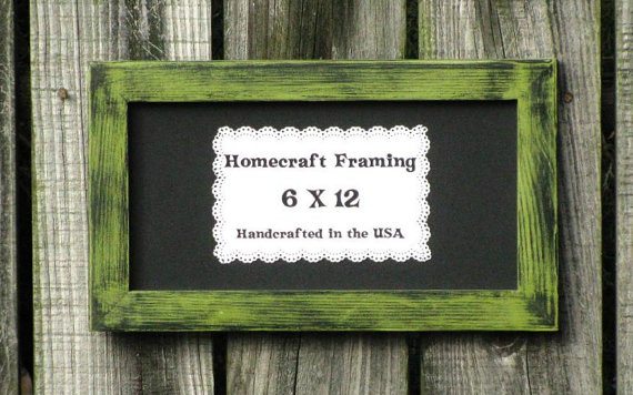 homecraftframi1's tweet photo. ★♡ #6X12PictureFrame #DistressedPhotoFrame #ScrapbookPhotoFrame Rustic Cottage Green Black https://t.co/Ru7TcsyCB6