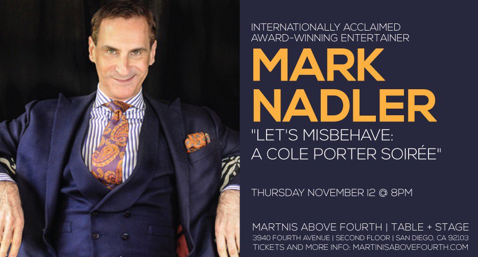 MarkNadlerFanPg's tweet photo. Reserve your seats now to catch Mark @MA4SD on Thursday November 12th https://t.co/FnYi0fOFo6