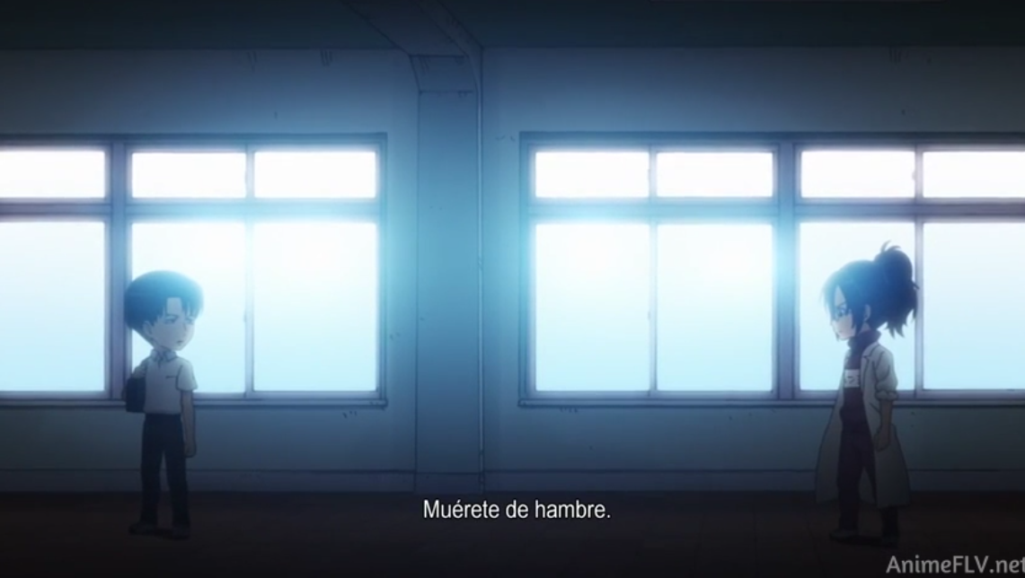 DarkDanna's tweet photo. Muy comico como #Olou mantiene un afiche de #Levi y Levi es tan agradable como siempre #ShingekiNoKyojinChuugakkou https://t.co/GwG8R4LwfF