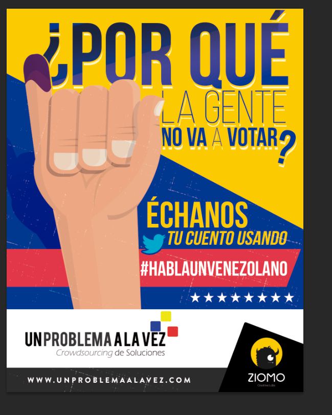 1ProblemaALaVez's tweet photo. Mañana arrancamos y buscaremos escuchar las razones por las cuáles la gente no participa en procesos electorales. https://t.co/RFUrkLaPQF