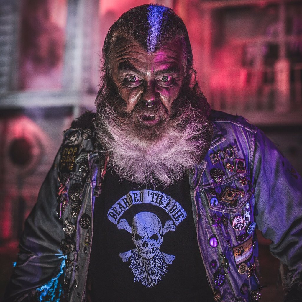 The wolf man straight from your nightmares. 
Photo credit: <a href="/AskAndrew/">Andrew Klokow</a>