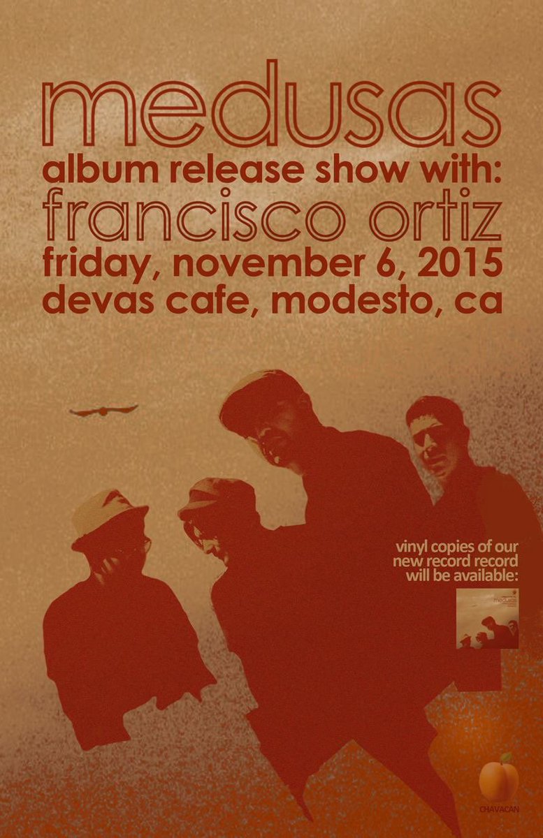 Don't miss the Medusas LIVE at the cafe on November 6th!!!