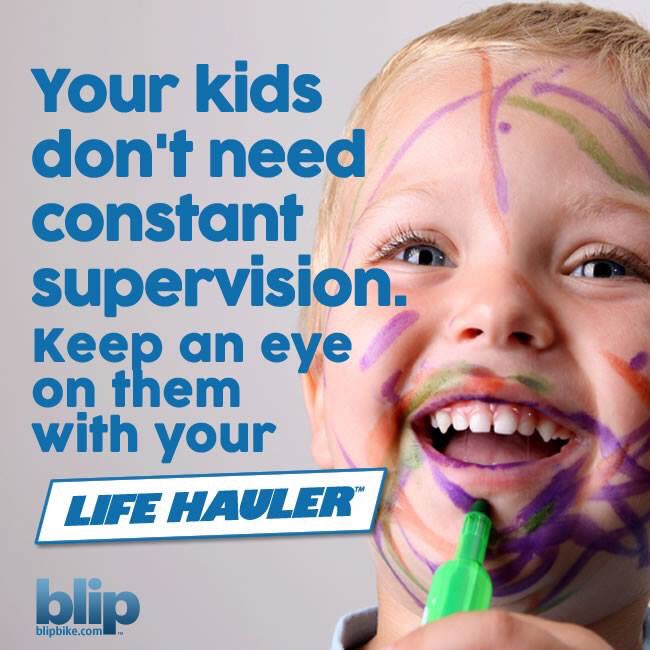 Your kids don't need constant supervision. #kids #supervision #parenting #cargo #cargobike #bicycling #LifeHauler