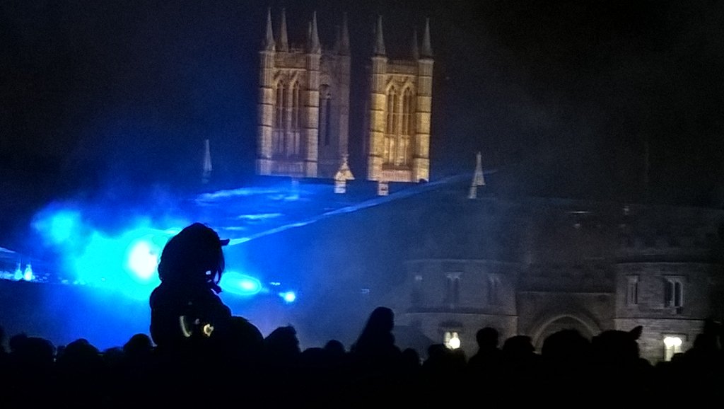 CarenzaLewis's tweet photo. Hope these pics of Lincoln Castle at the end of Frequency #frequency15 attach. Great Halloween! https://t.co/Dz51bfdxBj