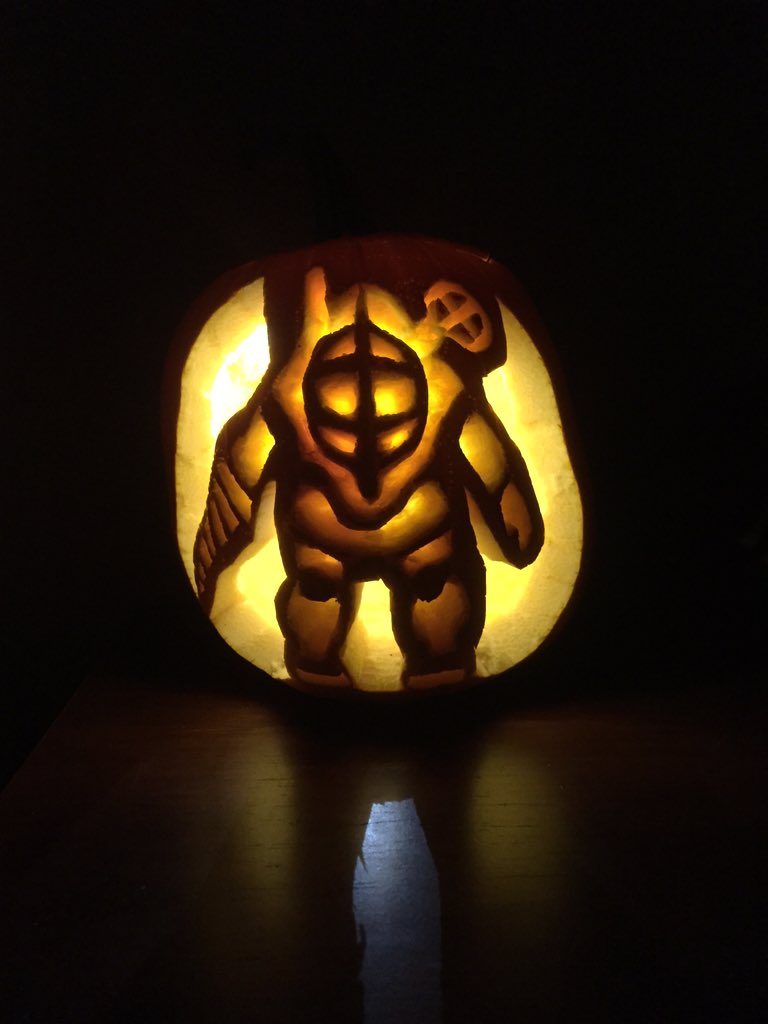 LezzzPlay's tweet image. @2K #bigdaddy says #HappyHalloween!! #bioshock #mrbubbles #protector