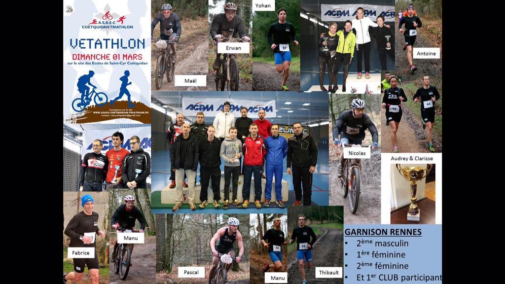 CSGR_Triathlon's tweet image. On note tout de suite dans son agenda le vetathlon de coetquidan le 28 février 2016.... #CSGR venez nombreux
