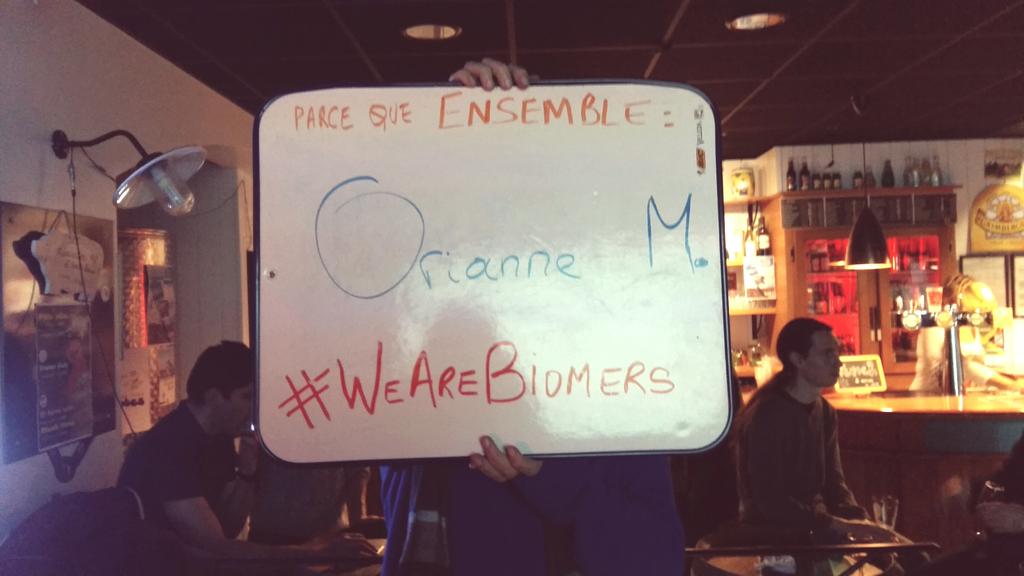 Ju_M3Y3R's tweet photo. Merci et happy birthday @oriane @Le_biome  #WeAreBiomers https://t.co/nf8e0ew0up
