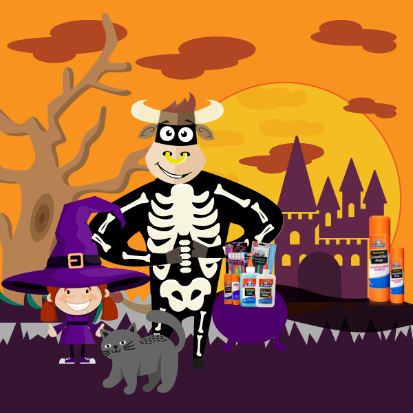 ElmersMexico's tweet photo. ¡Hoy es #Halloween! 😊 ¿Cómo van a pasar este día? Diviértete con Elmer's. 🎃🎃 https://t.co/BxwXWAV35a